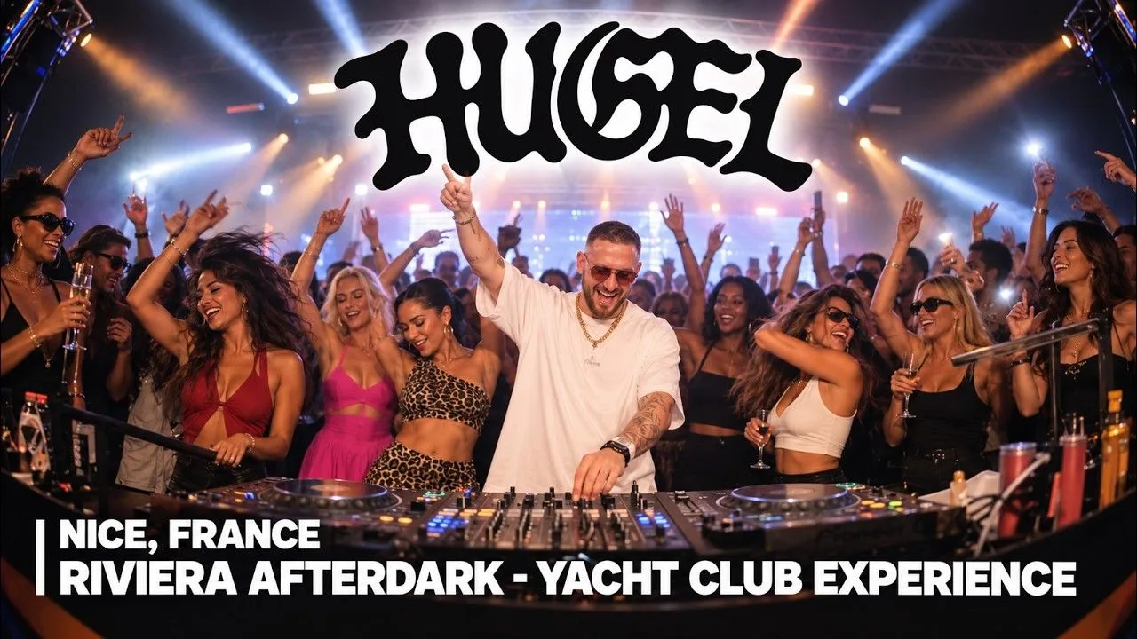 HUGEL - Live @  Riviera Afterdark x Yacht Club,, Nice, France [21.09.2026]