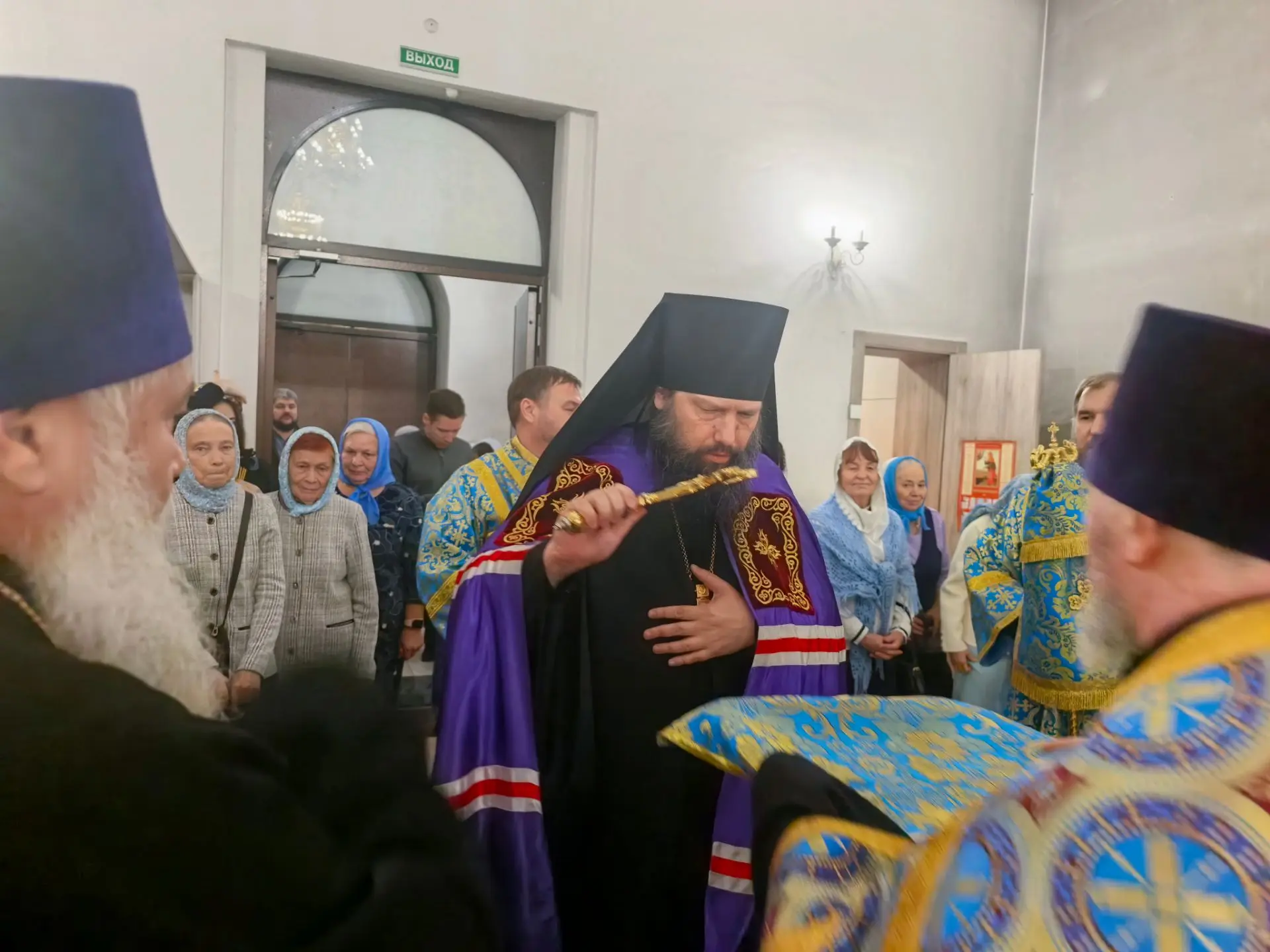✨🔔✨ 13 октября, в канун Покрова Пресвятой Богородицы, епископ Набережночелнинский и Ел...