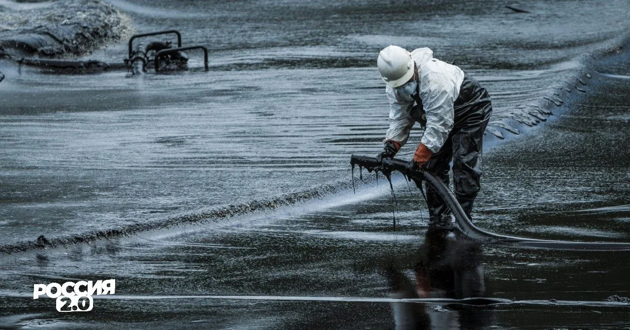 Россияне разработали плавучую станцию для очистки водоёмов от нефти