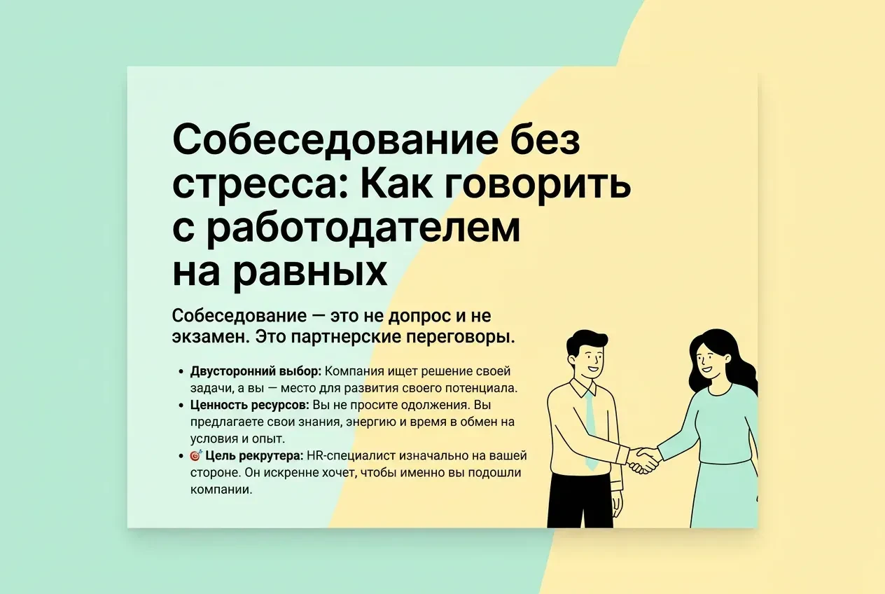 📌 «Собеседование без стресса» — как это было