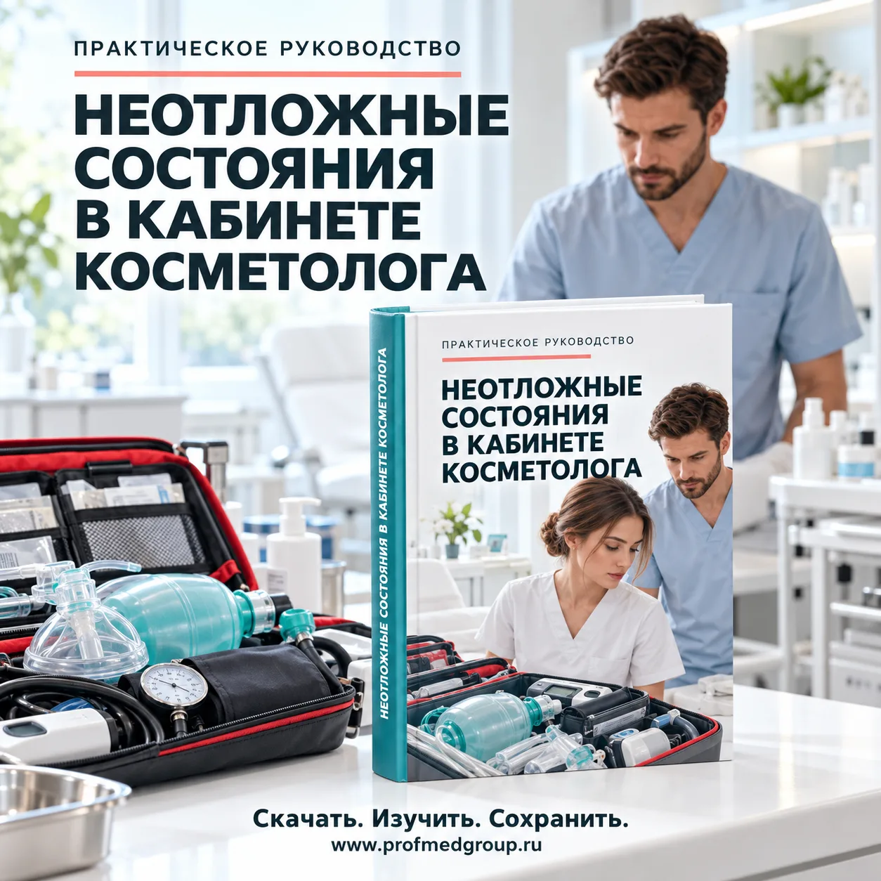 НЕОТЛОЖНЫЕ СОСТОЯНИЯ В КАБИНЕТЕ КОСМЕТОЛОГА. ПРАКТИЧЕСКОЕ РУКОВОДСТВО 83 страницы.