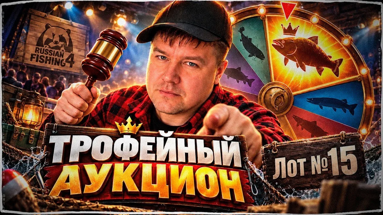 Русская Рыбалка 4 • Трофейный АУКЦИОН #11