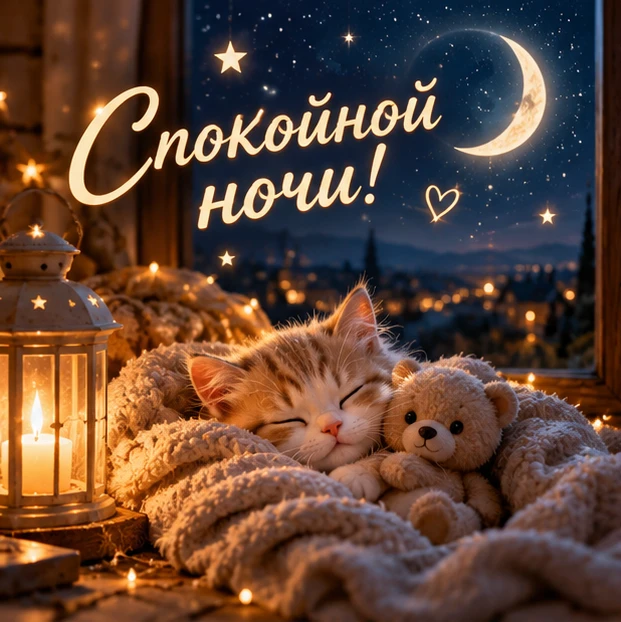Доброй ночи, дорогие 🌙