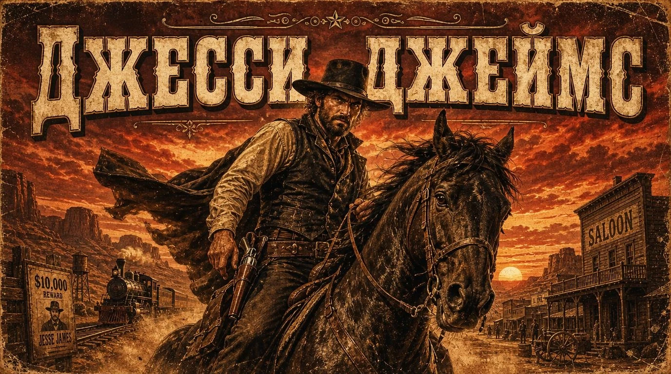 Джесси Джеймс: Дикий Запад