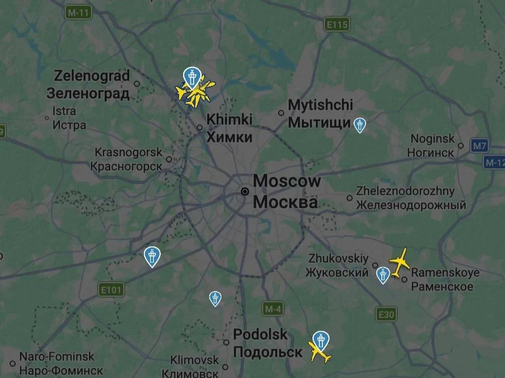 ❗️ Московские аэропорты ограничили приём и отправку рейсов