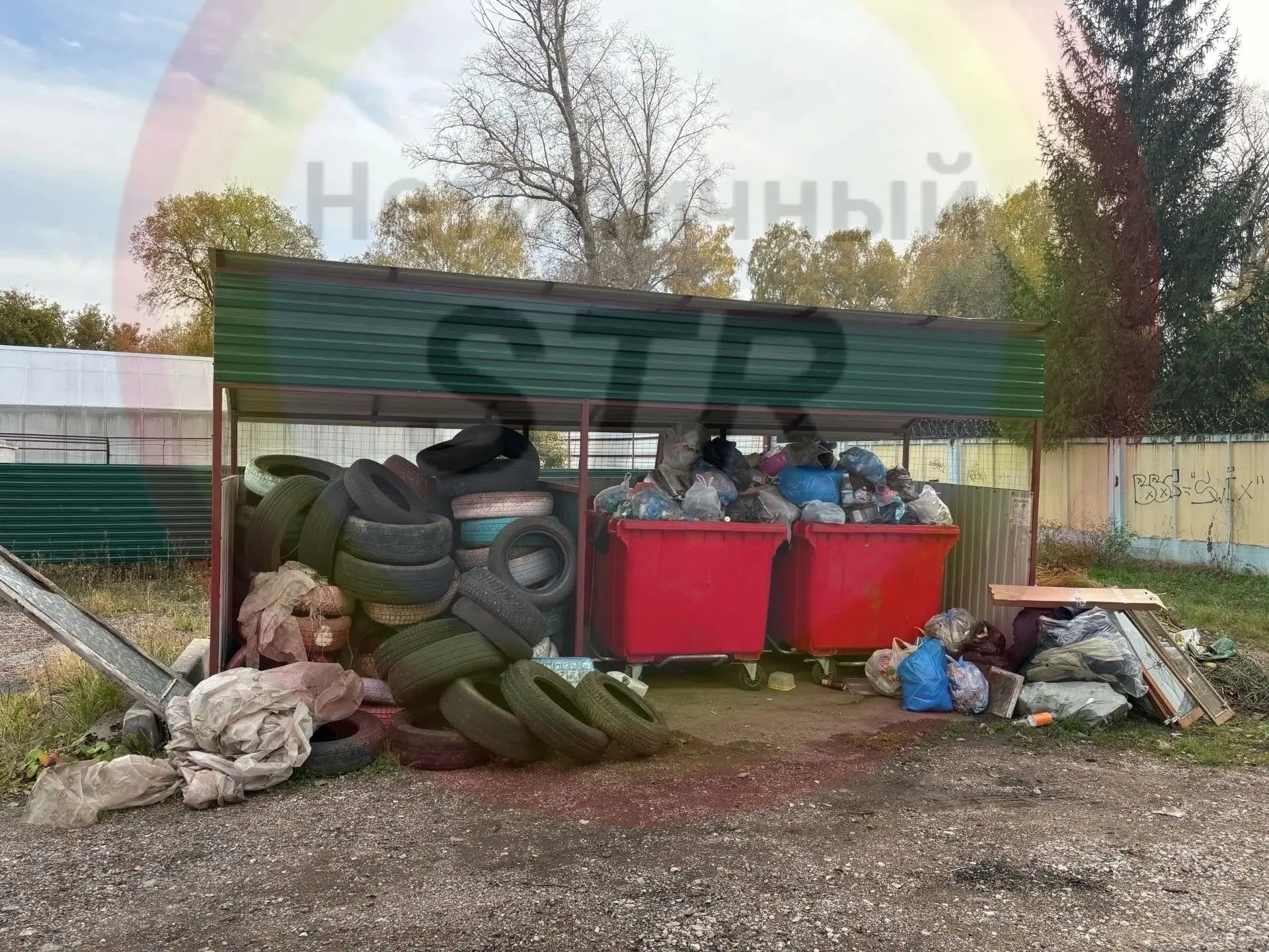 🗑 «Покрышки лежат полгода»: жители Стерлитамака жалуются на мусорный коллапс на Днепро...