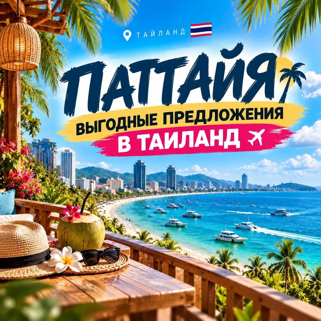 Паттайя — это идеальный баланс между взрывными развлечениями, доступным шопингом и лазу...