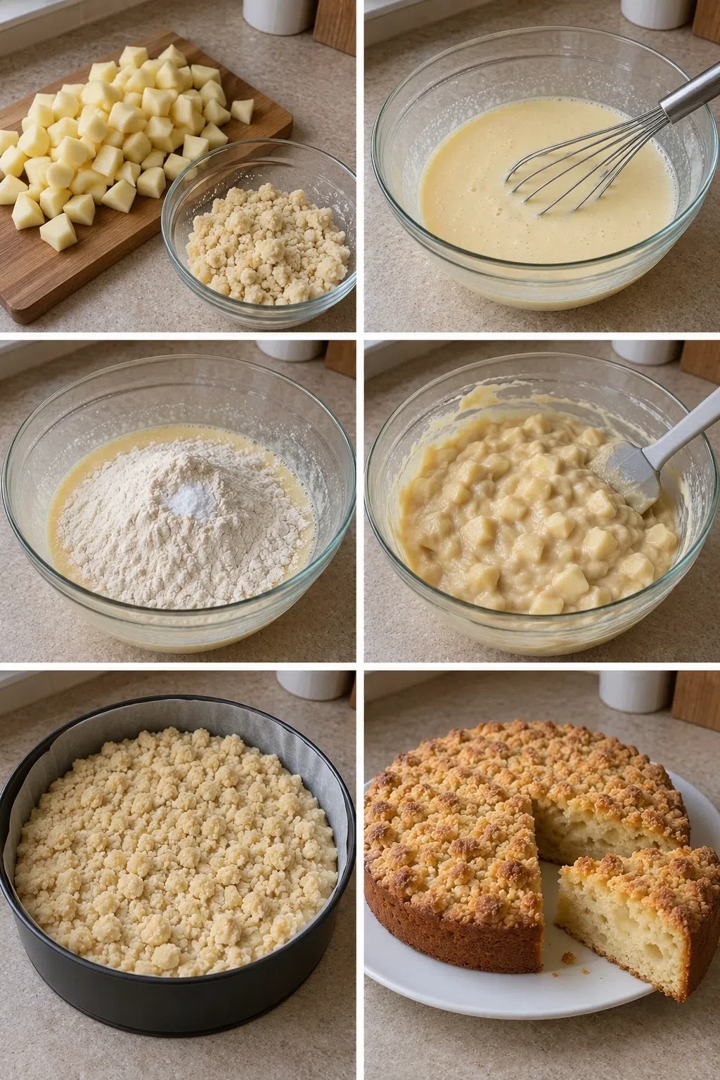 🍎 ЯБЛОЧНЫЙ ПИРОГ С ХРУСТЯЩЕЙ КРОШКОЙ