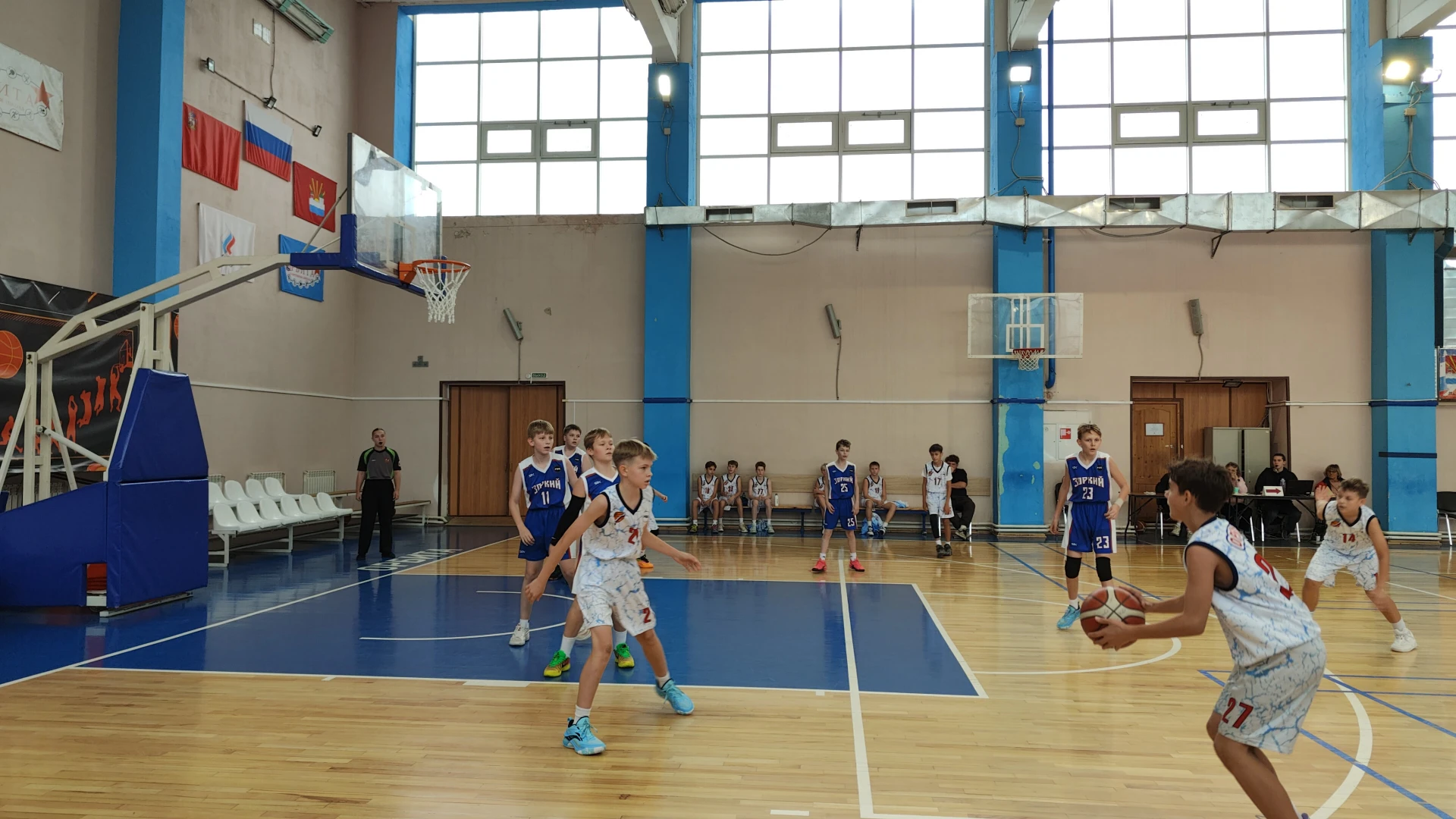 🏀 Гостей из городского округа Красногорск приняли баскетболисты города Дзержинского го...