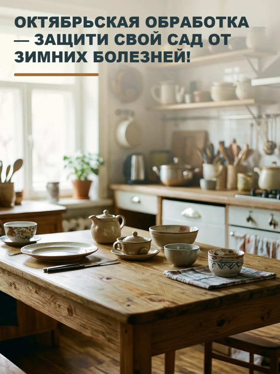ОКТЯБРЬСКАЯ ОБРАБОТКА — ЗАЩИТИ СВОЙ САД ОТ ЗИМНИХ БОЛЕЗНЕЙ!