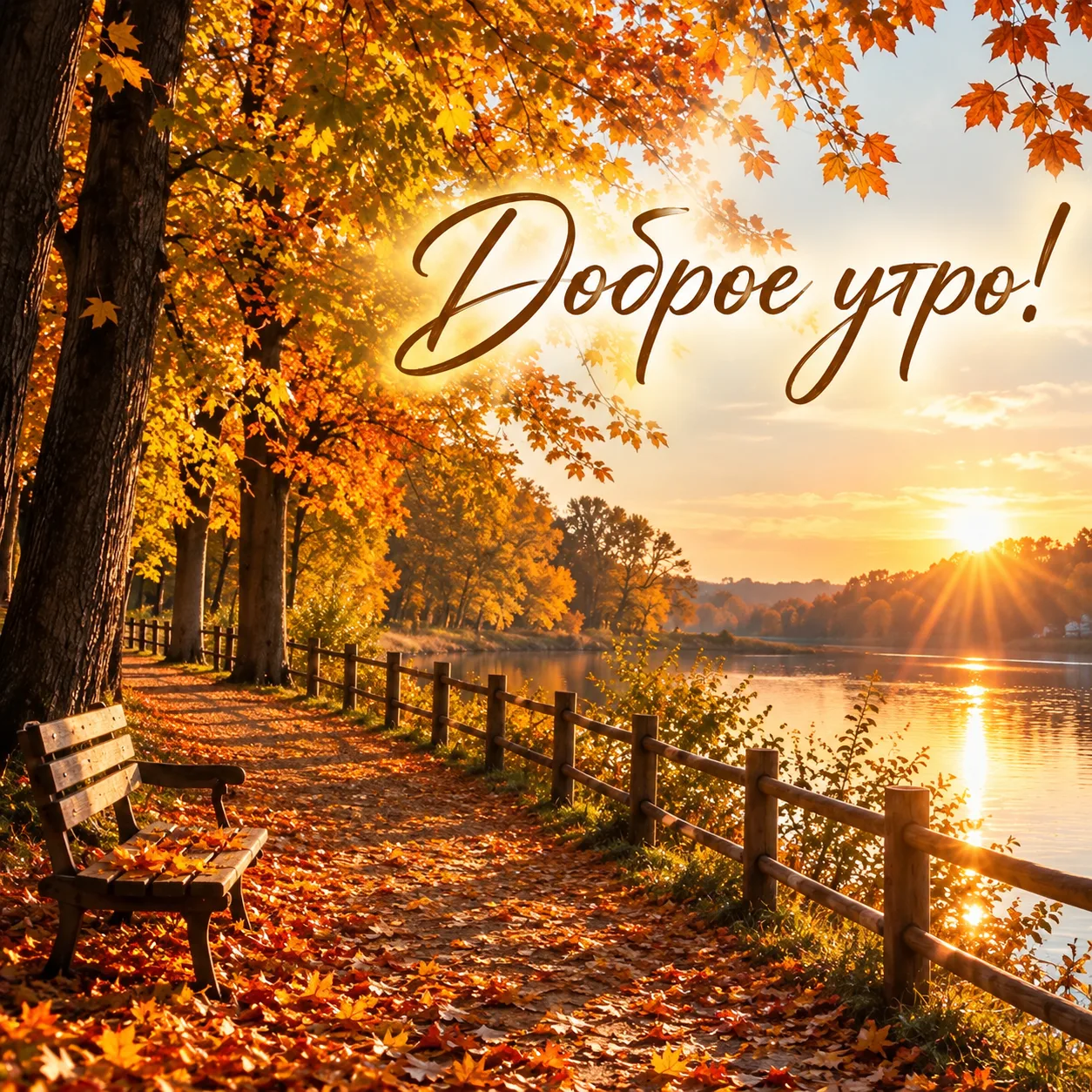 Доброе утро, мои дорогие! 🍂