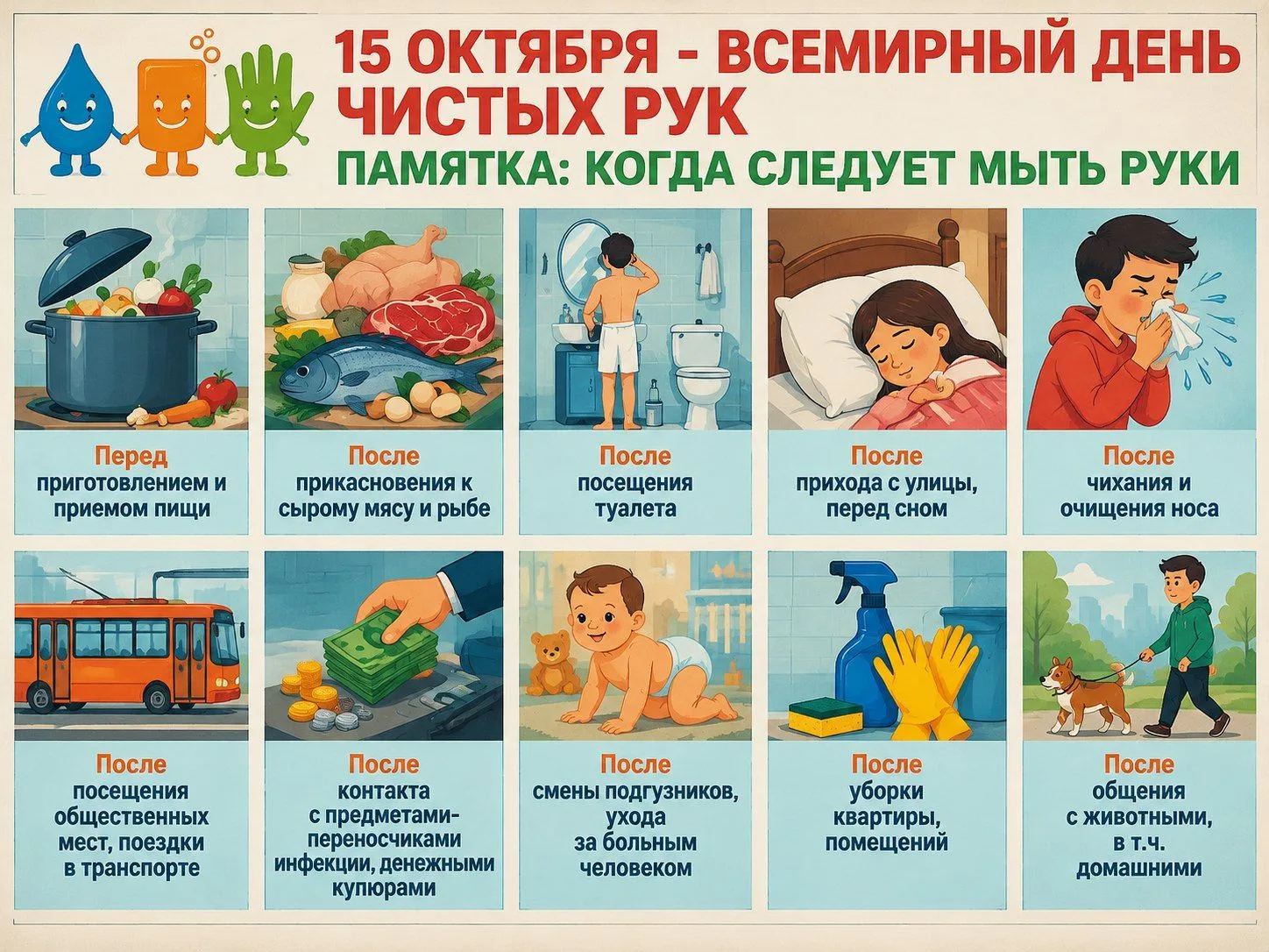 Согласитесь, что такое простое действие, как мытье рук, убережет нас от множества непри...