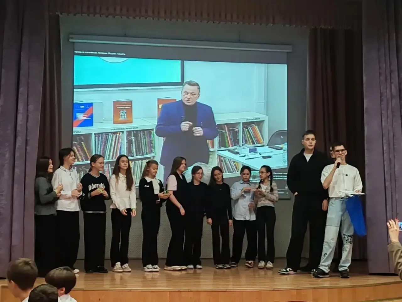 🕊В рамках памятной даты московского народного ополчения прошёл квиз от активистов Моло...