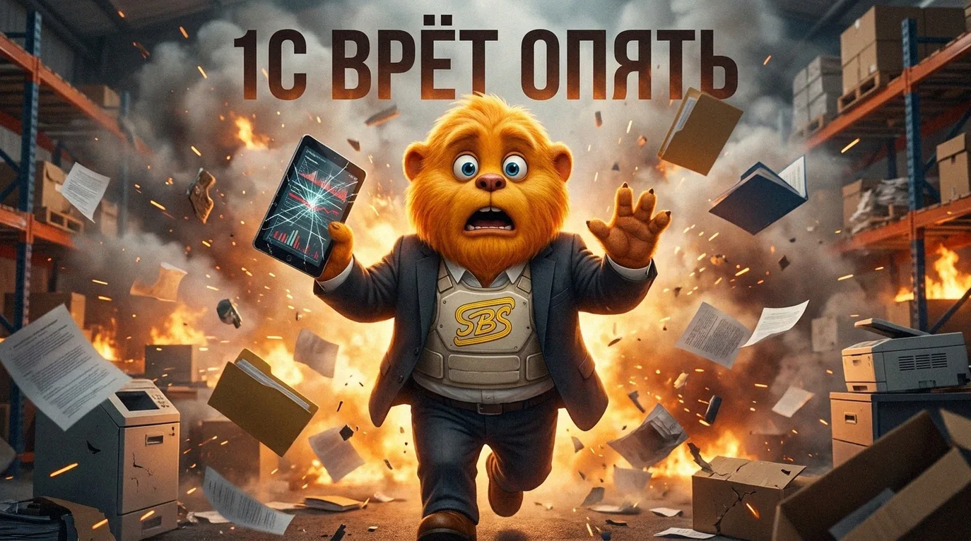 📊 В 1С всё «проведено», а на складе пусто. Почему так?
