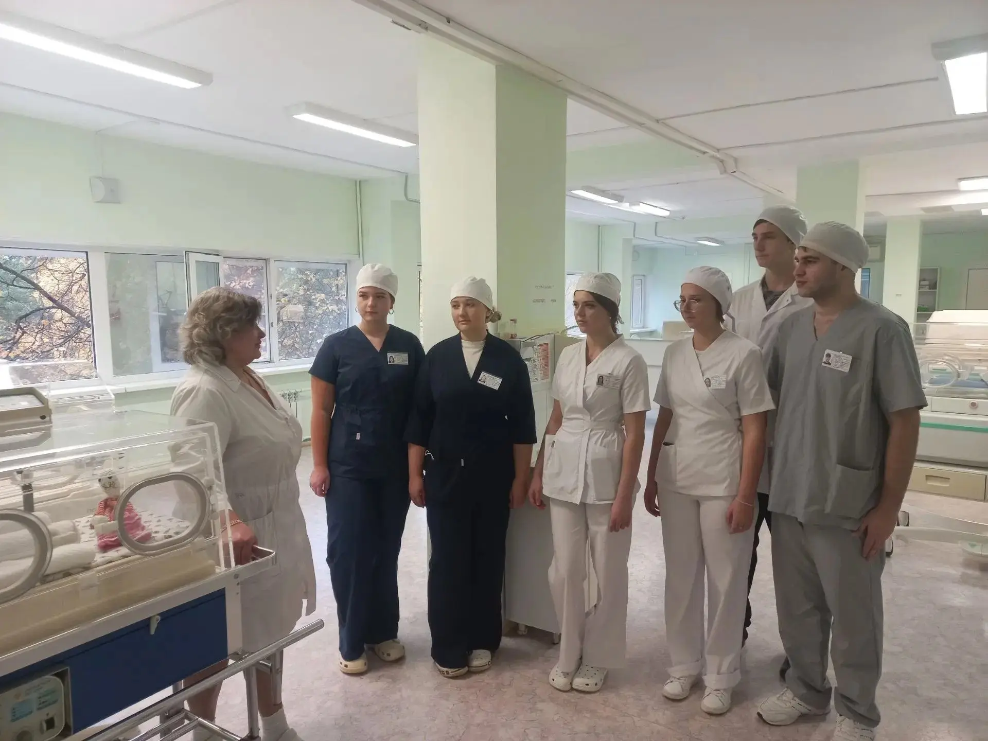 Студенты Шатурского филиала Московского областного медицинского колледжа посетили родил...