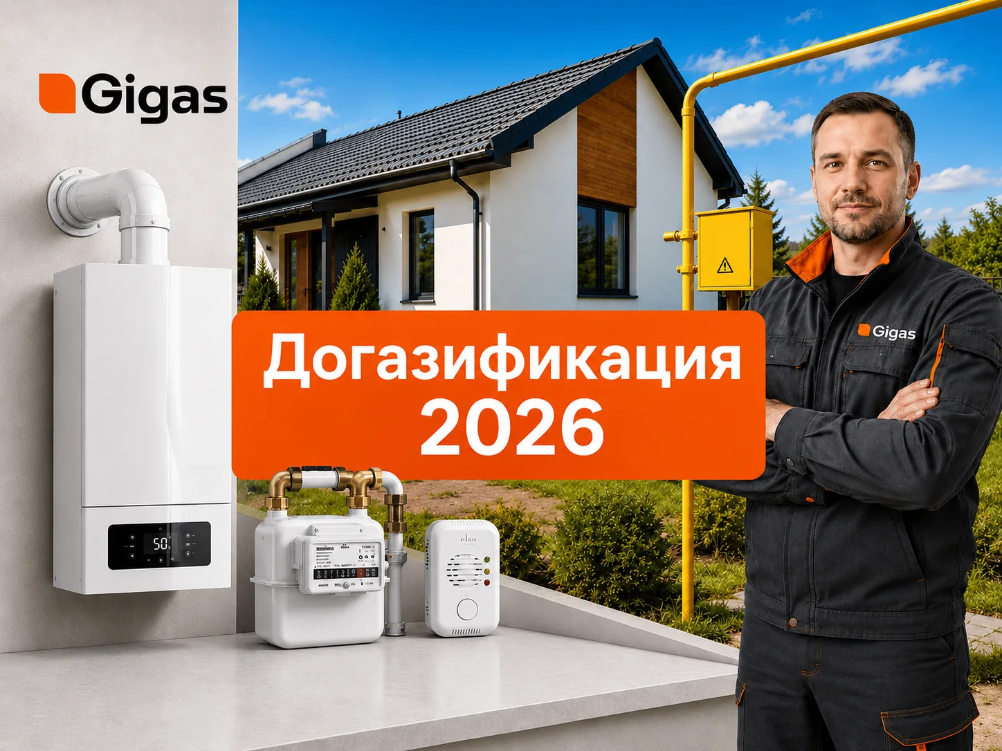 Догазификация 2026 в Башкирии: как подвести газ к дому и какое оборудование нужно