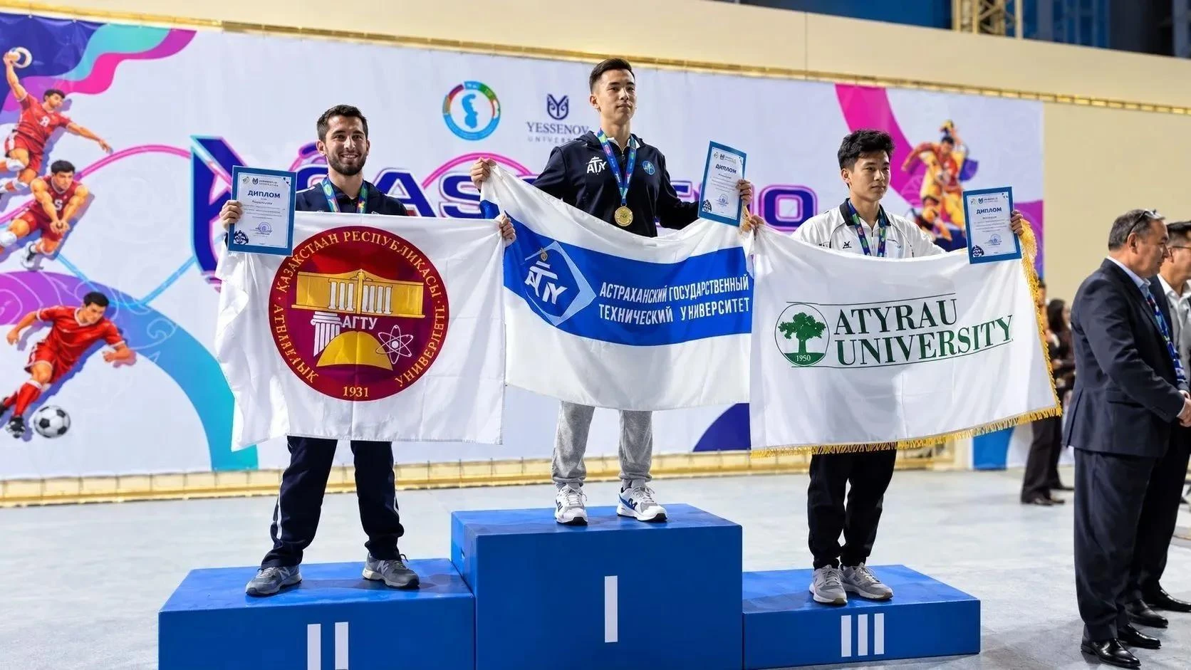 🏆 Сборная АГТУ завоевала 70 медалей на международных студенческих играх в Актау