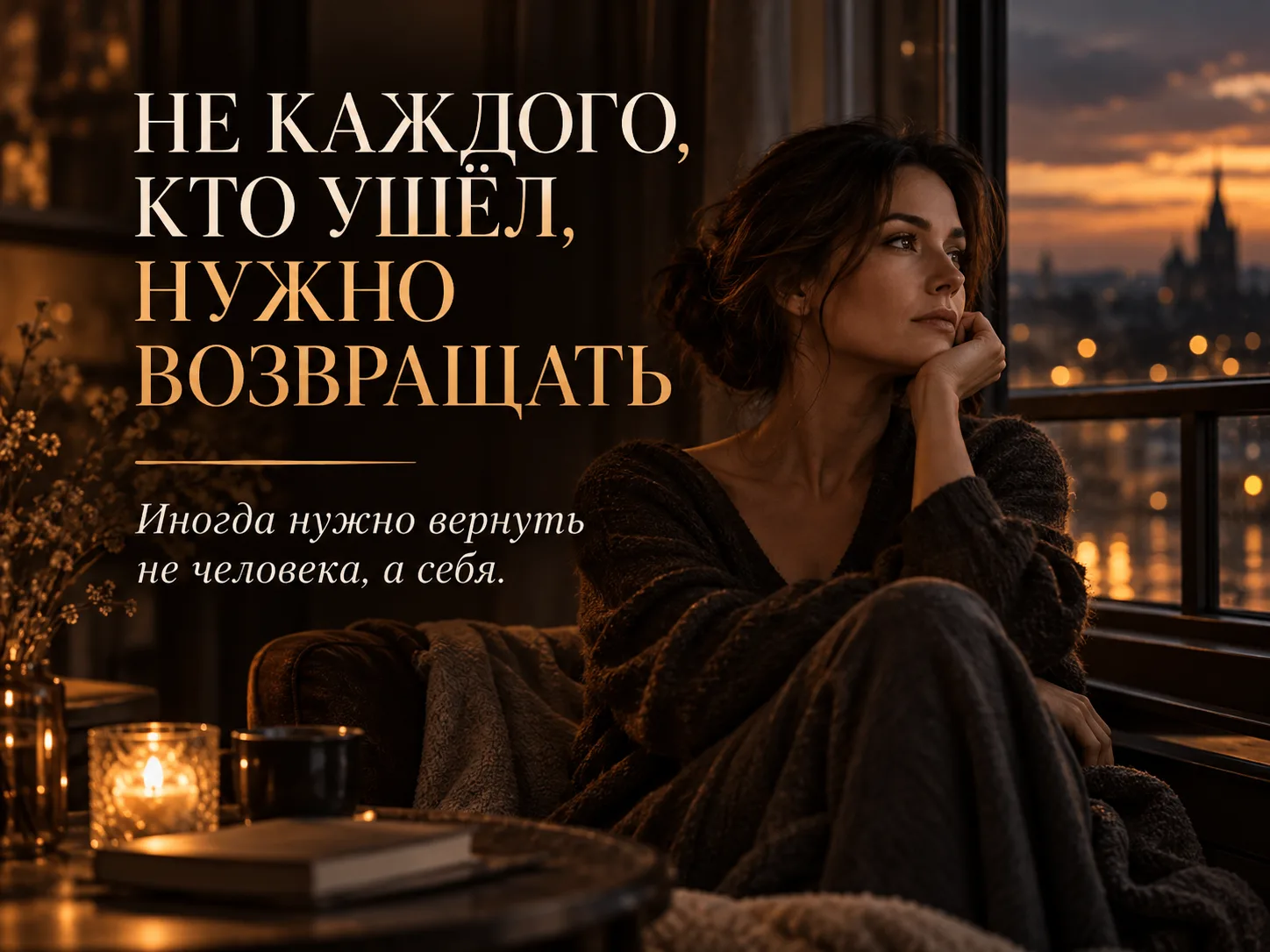 НЕ КАЖДОГО, КТО УШЁЛ ИЗ ВАШЕЙ ЖИЗНИ, НУЖНО ВОЗВРАЩАТЬ