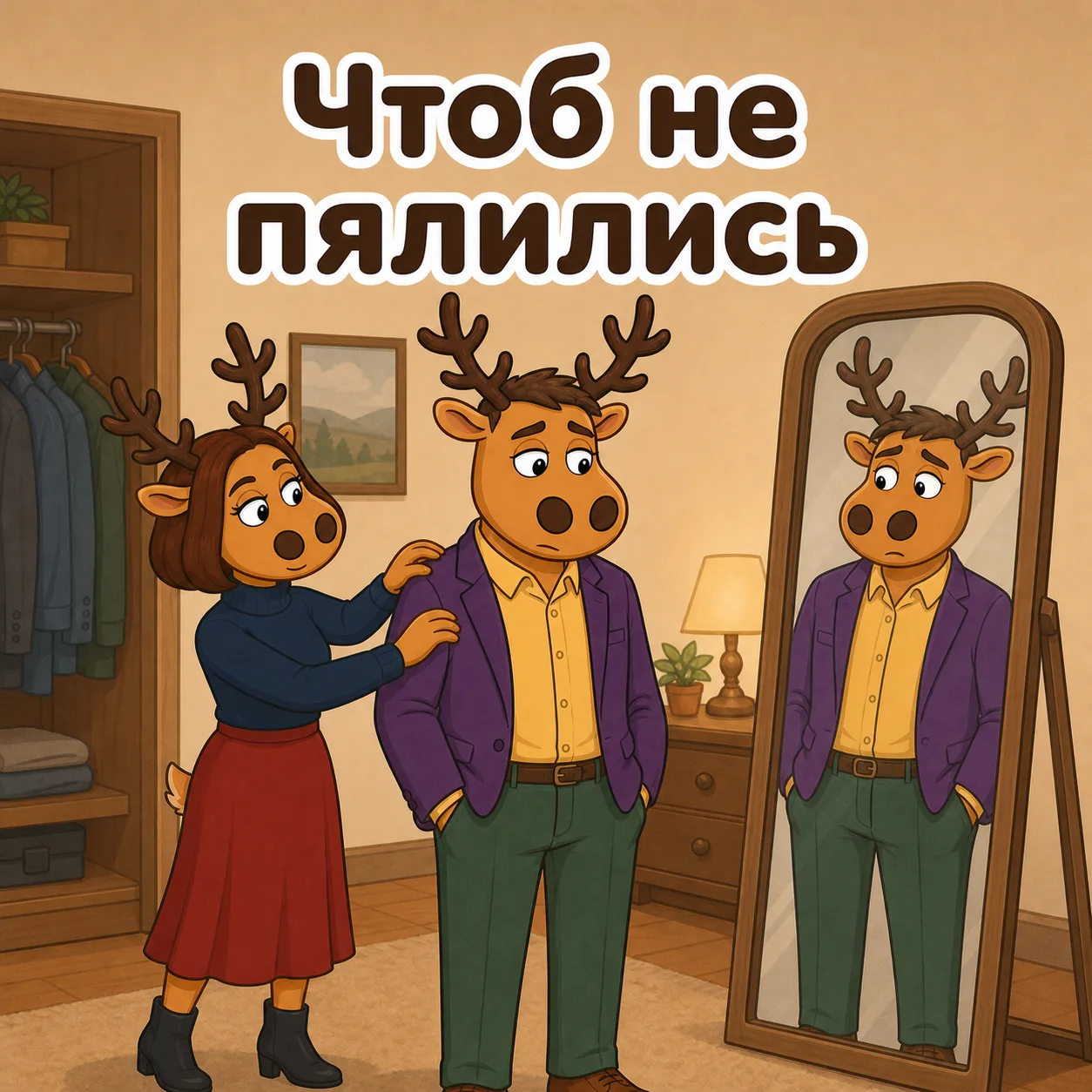 Почему жена специально одевала мужа безвкусно? Ответ оказался честнее, чем он ожидал 😏