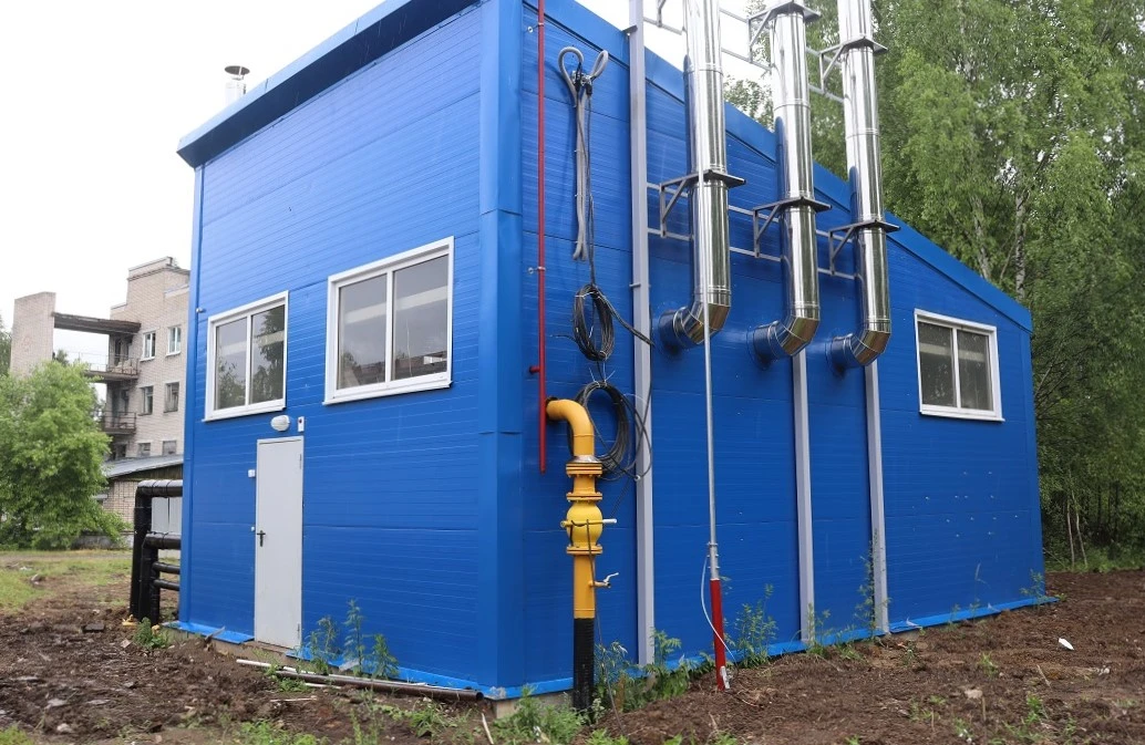 Мантуровскую районную больницу подключили к новой газовой котельной