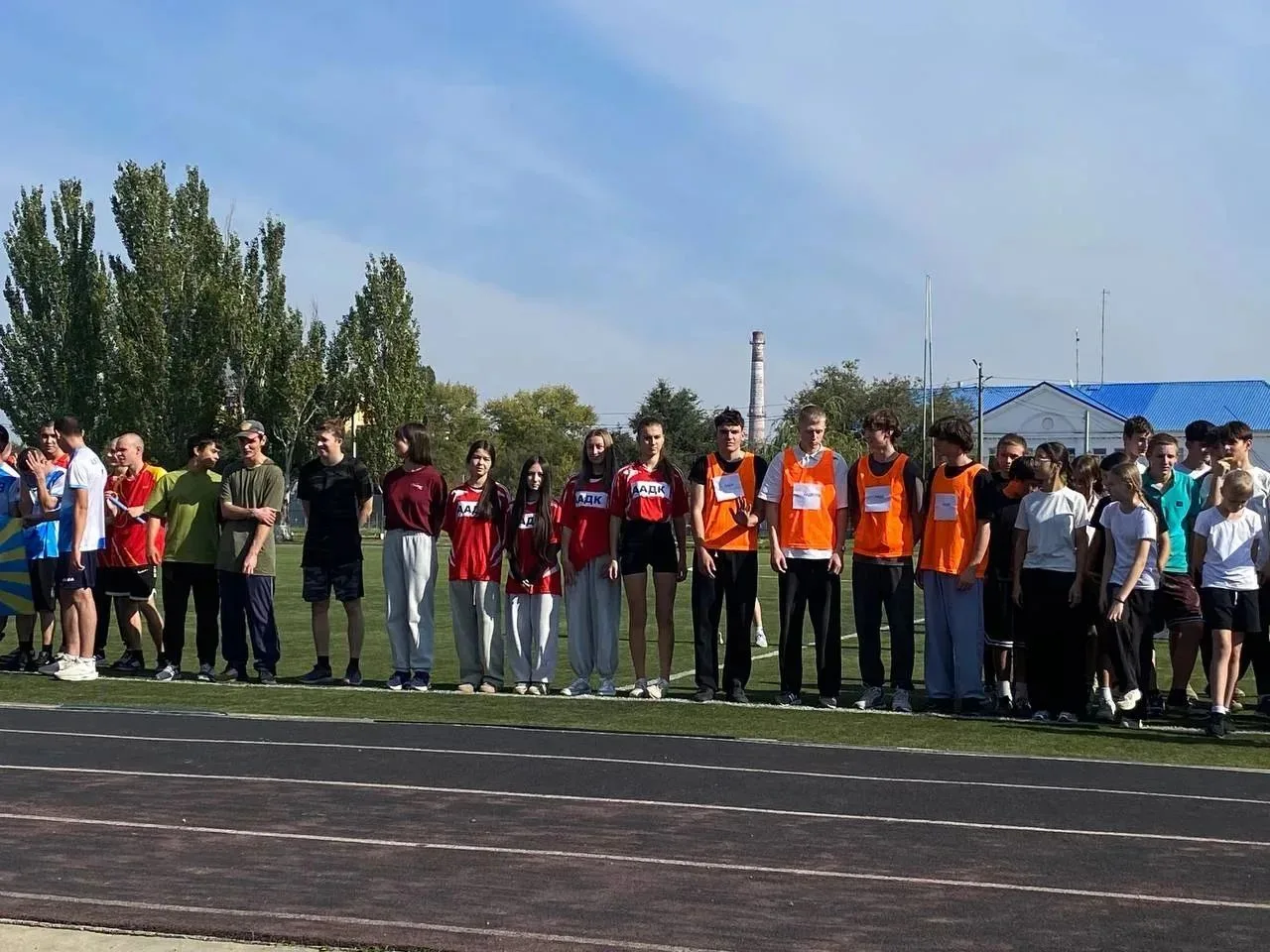 Сегодня 09.10.2026 года, команда девушек ААДК заняли 1 место в легко атлетической эстаф...