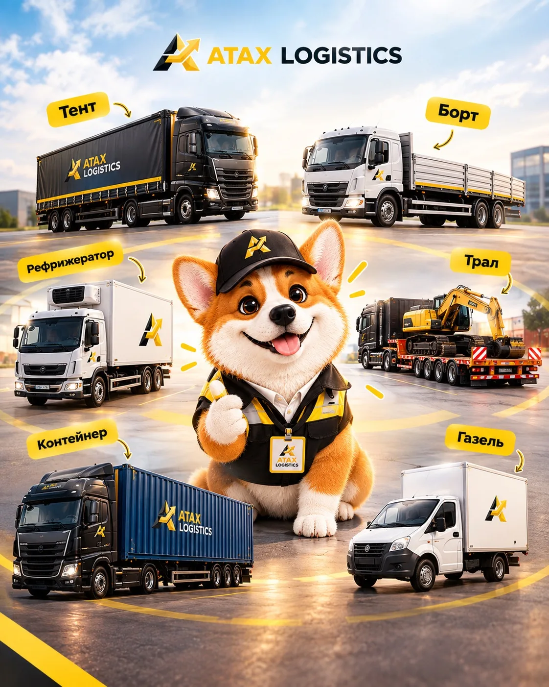 🚛 Как подобрать транспорт для своего груза?