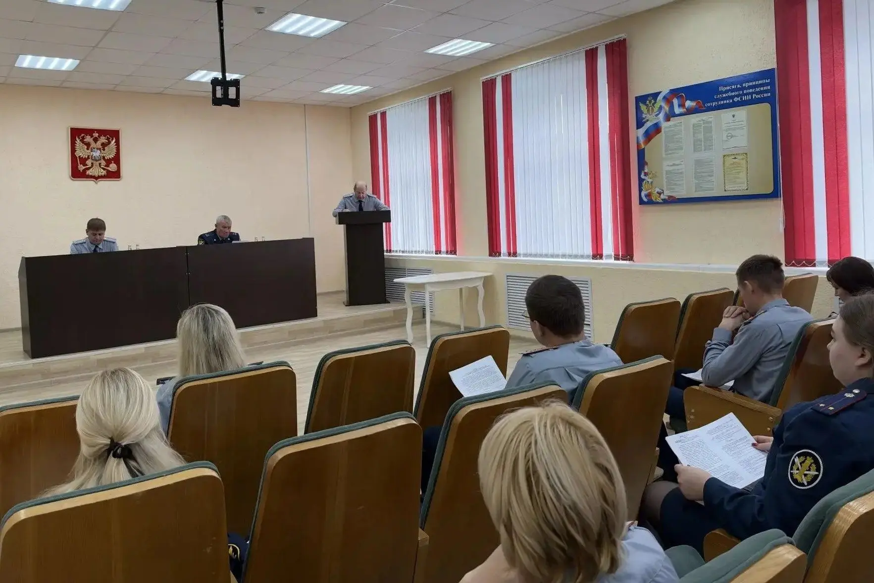 В ИК-9 УФСИН России по Ульяновской области подвели итоги деятельности за третий квартал...