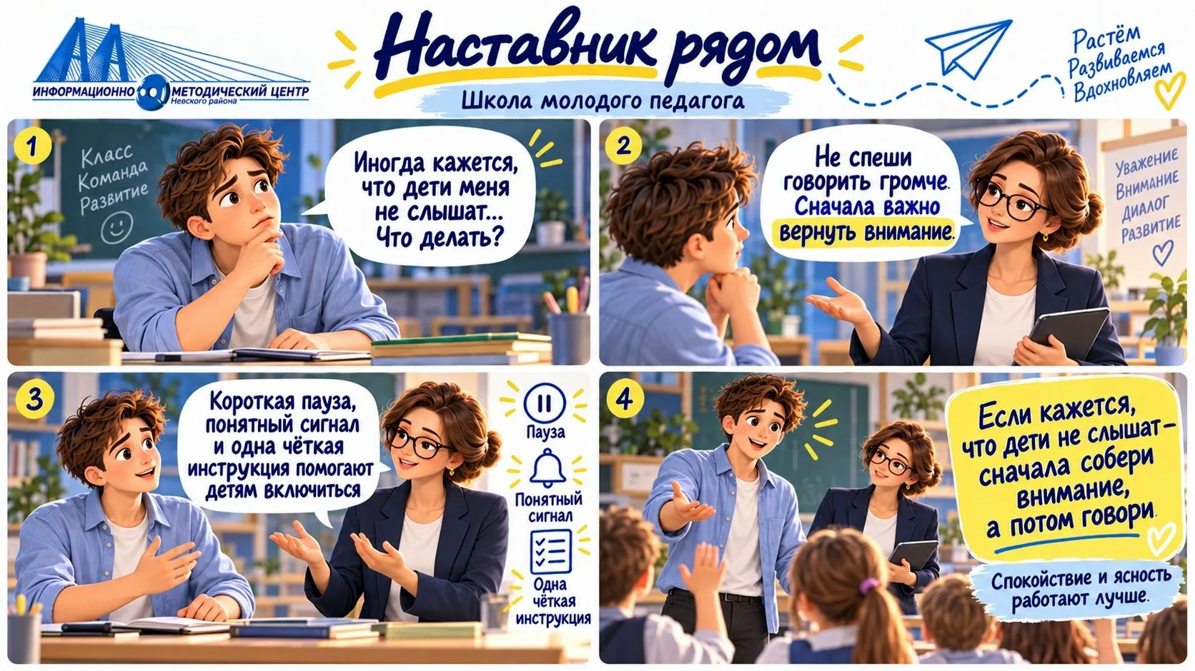 Иногда дело не в том, что дети «не слышат», а в том, что их внимание ещё не собрано. Не...