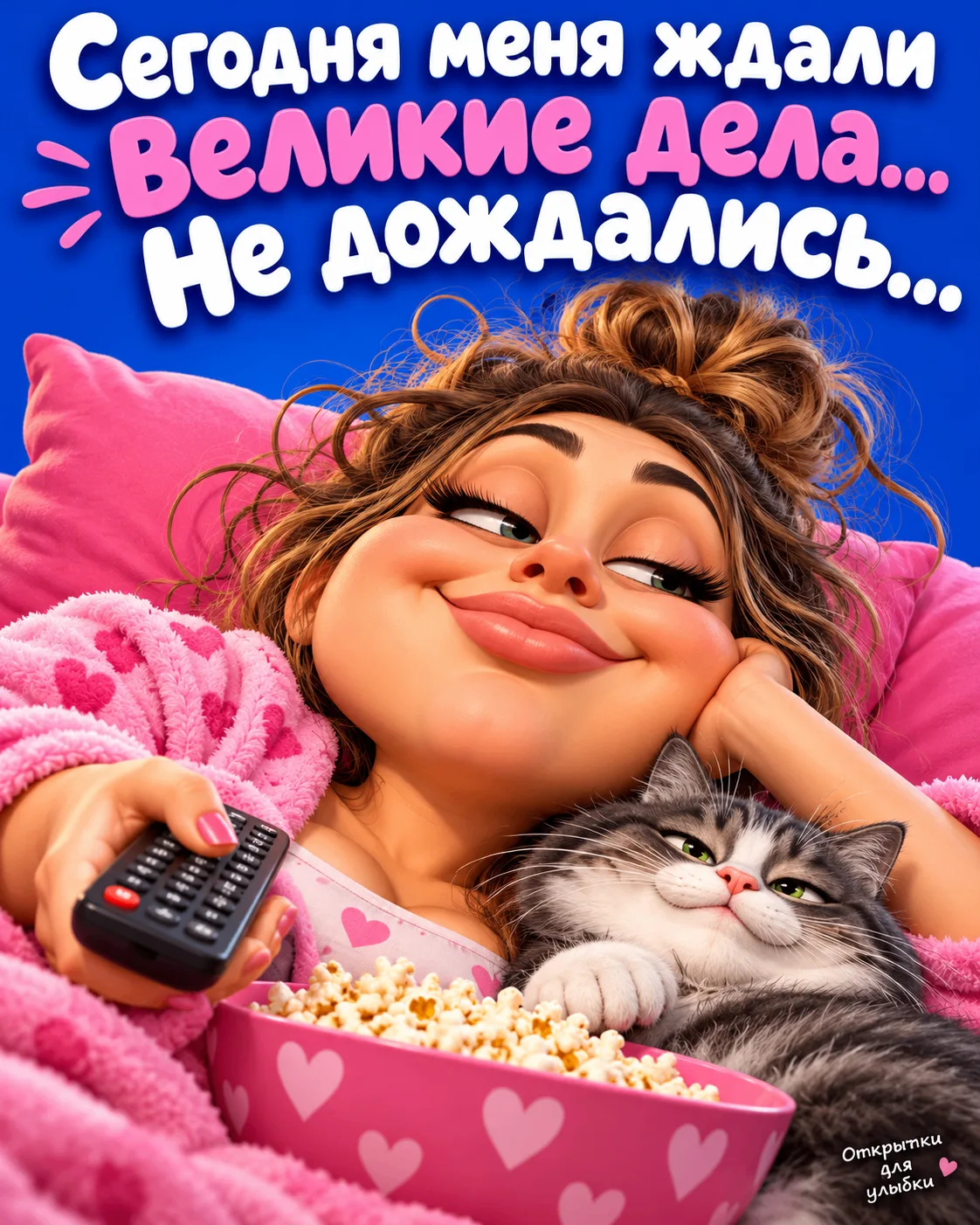 😴 Диван меня любит, плед обожает, кот поддерживает. Ну как тут предать такую дружную к...