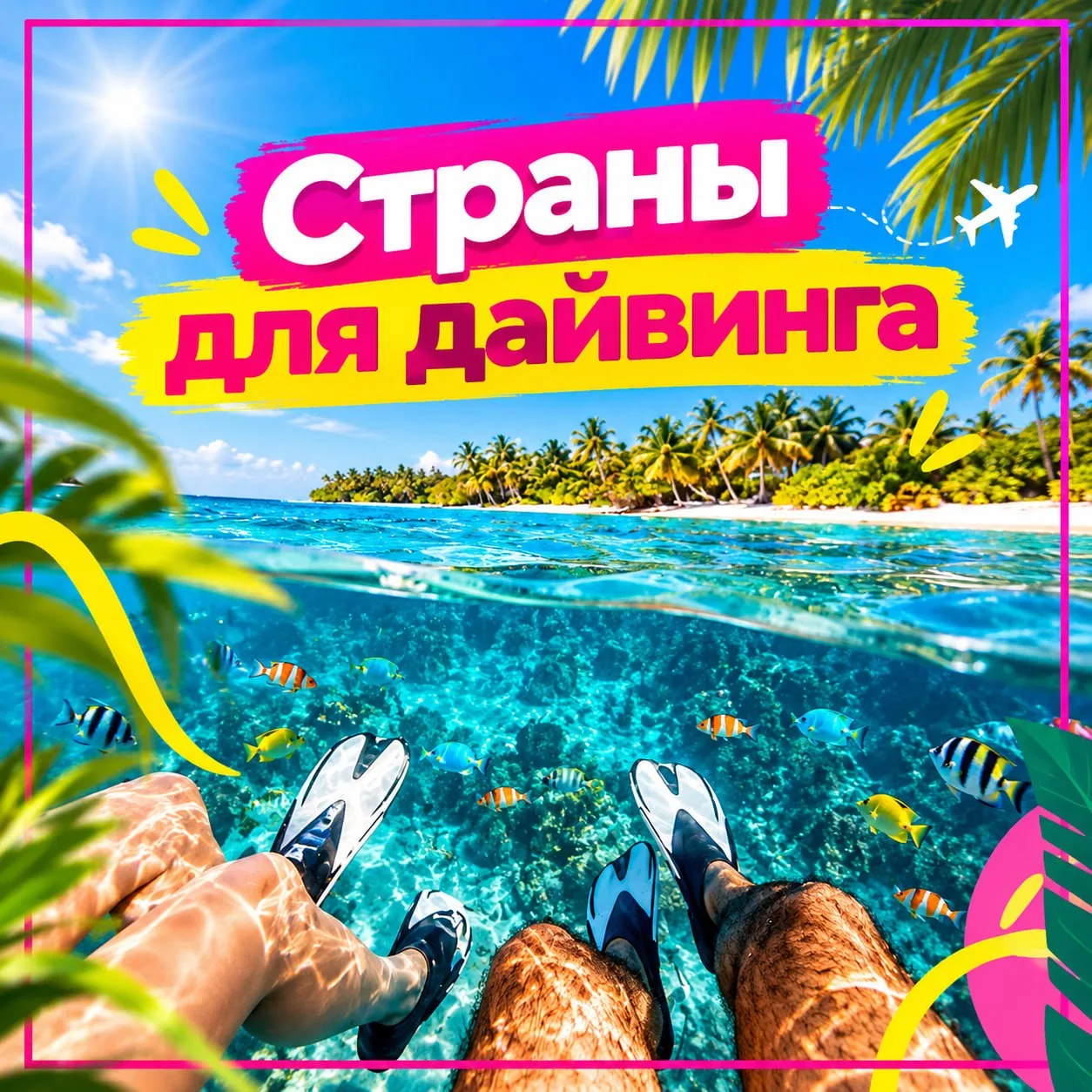 ДАЙВИНГ — НЕ ОБЯЗАТЕЛЬНО ЦЕЛЬ ВСЕГО ОТПУСКА 🤿