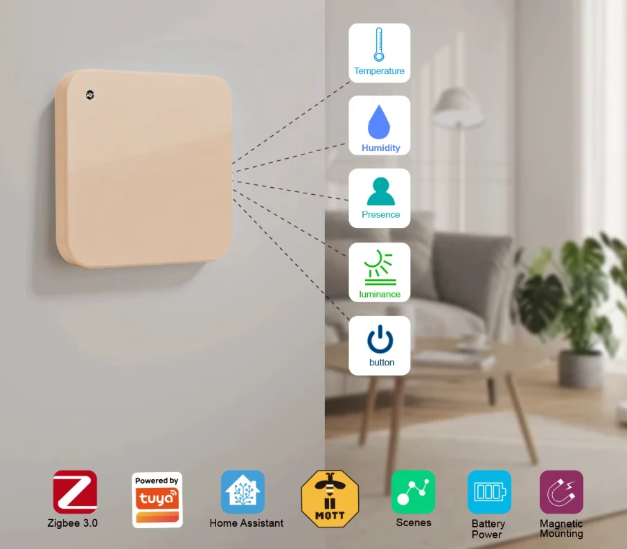 Tuya Zigbee 5-в-1: