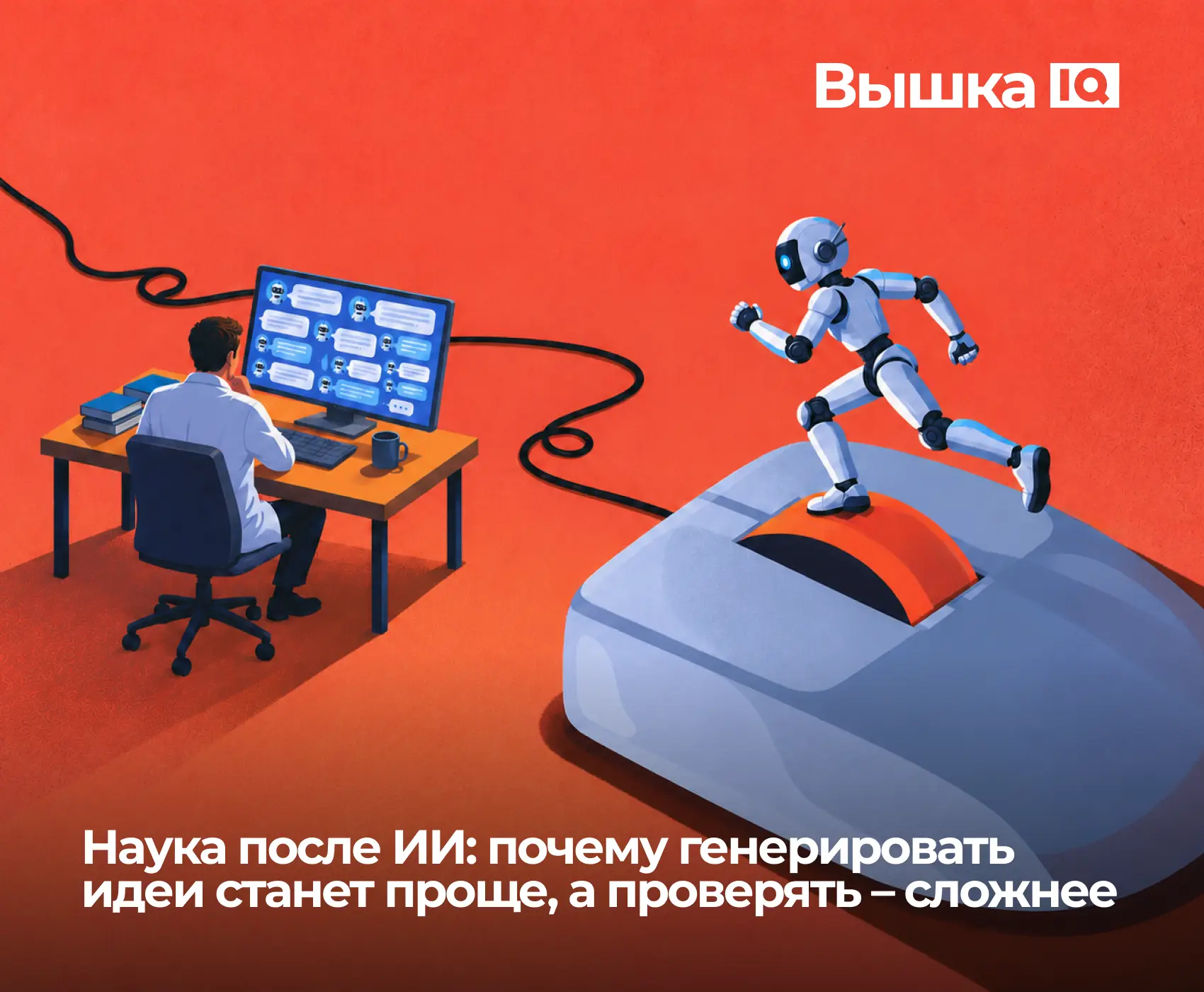 Представьте, что у исследователя появилось больше возможностей создавать идеи. Вместо н...