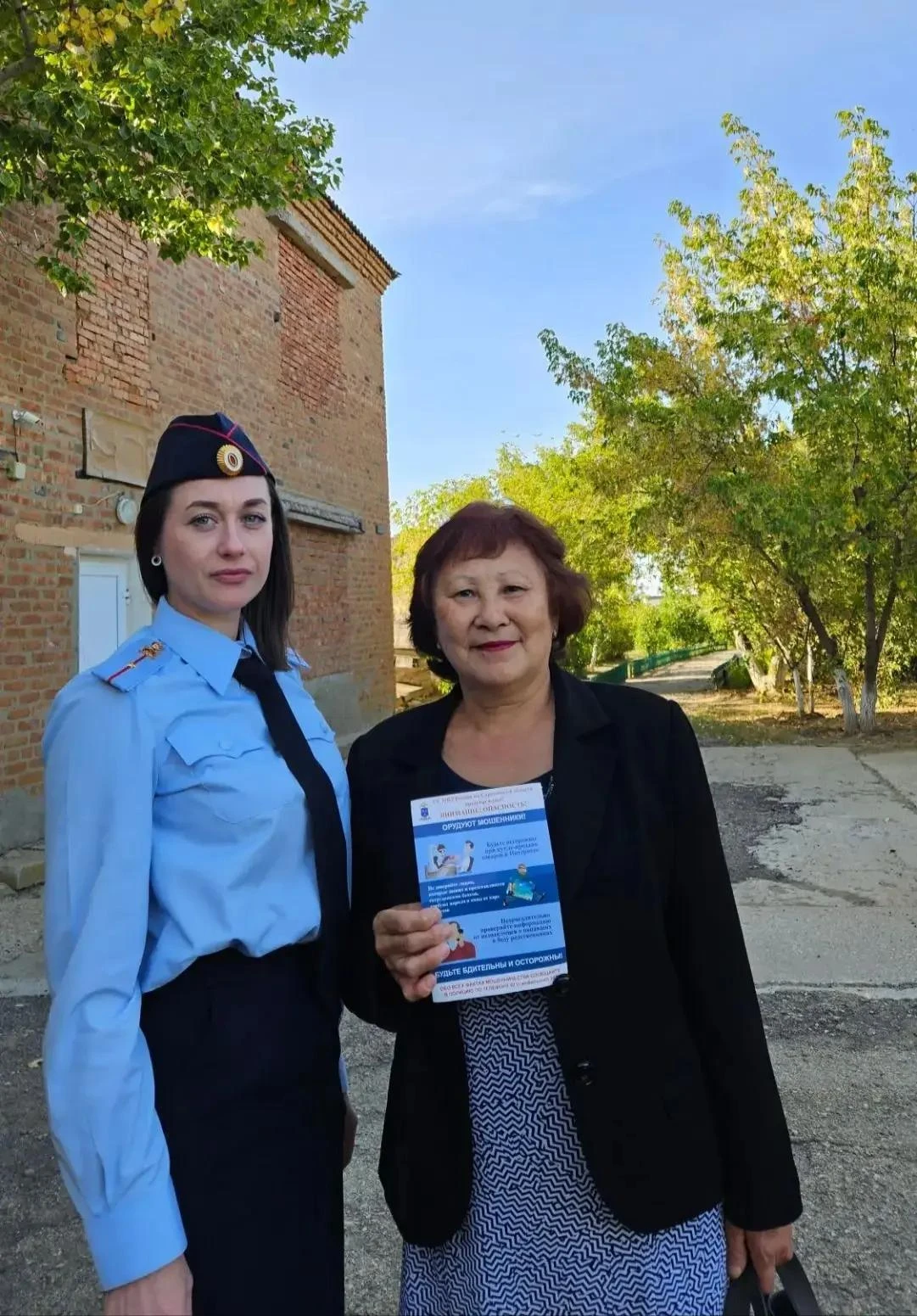 Полицейские провели профилактическую акцию в Александровом Гае