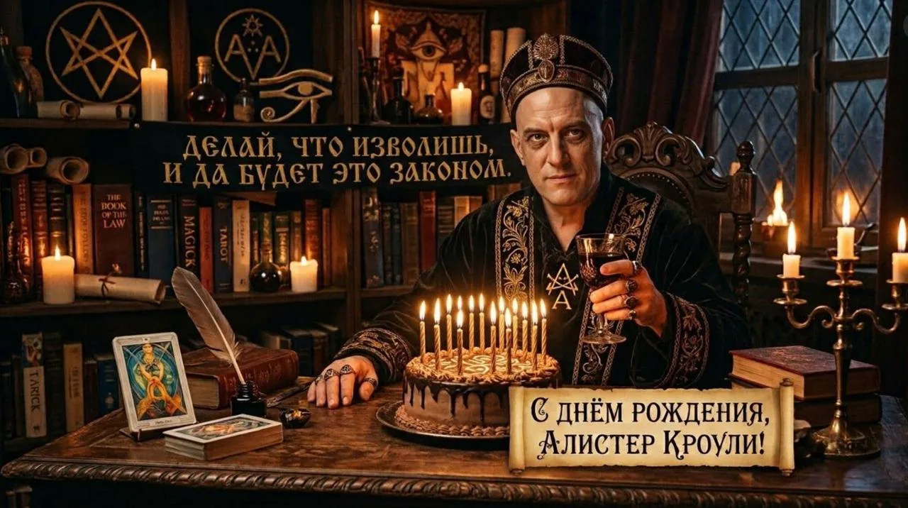 С днём рождения  «Великий  зверь » 🔮