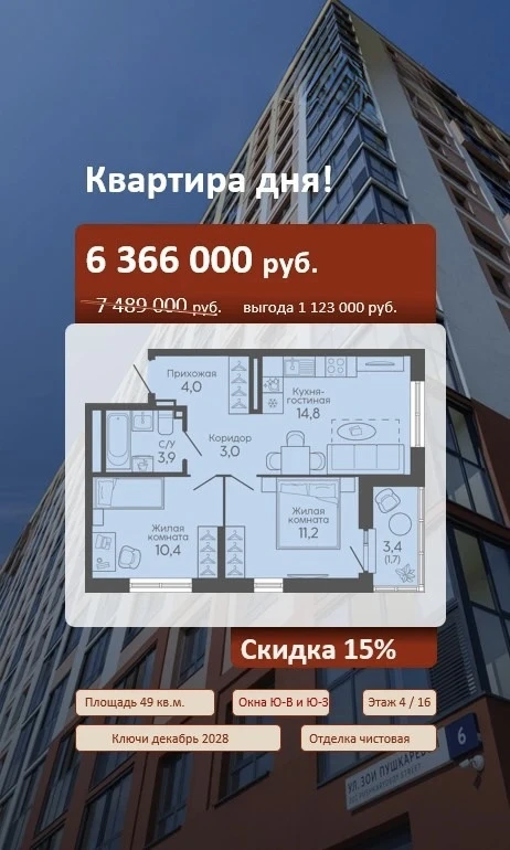 Отделка Чистовая