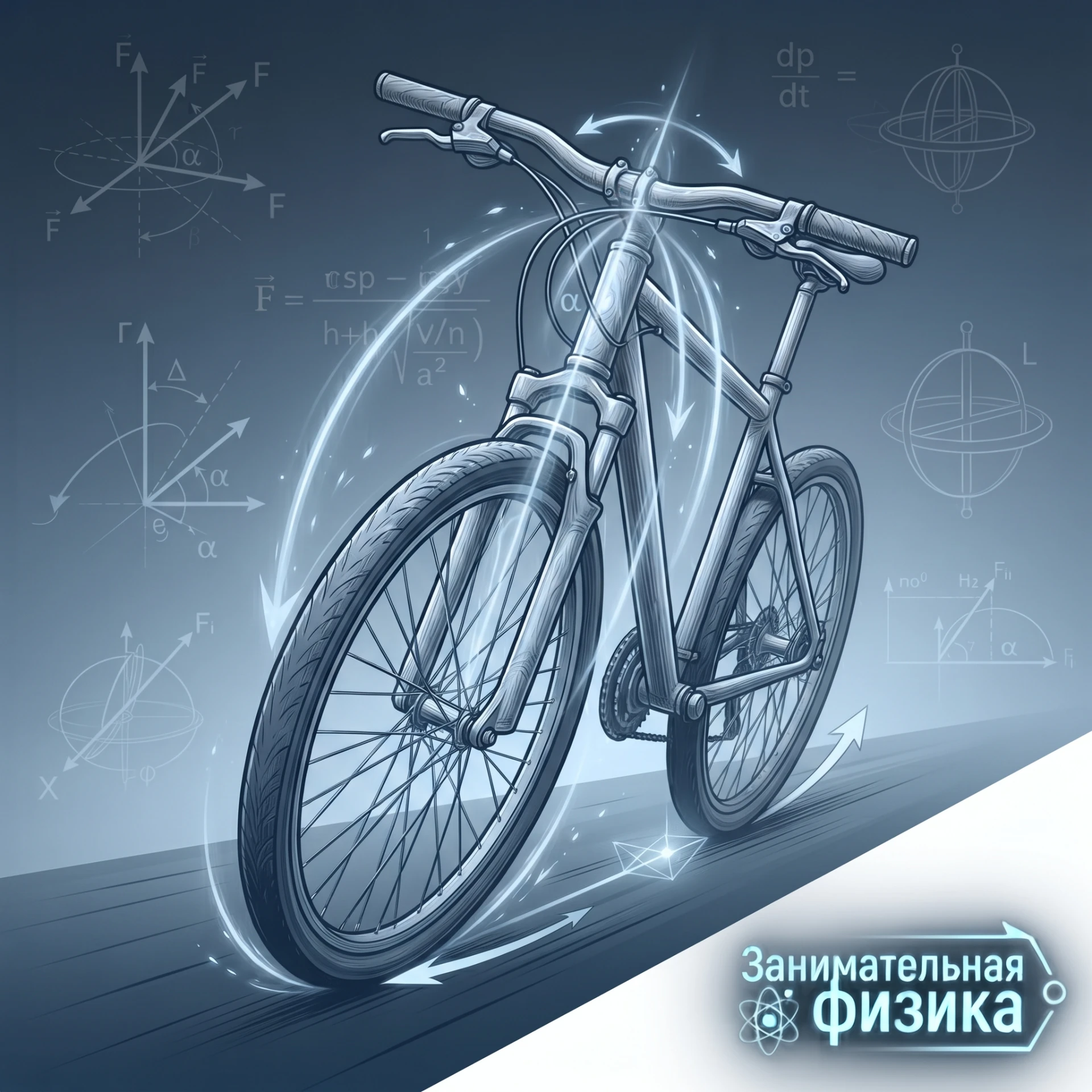 🚲 Самостабилизация велосипеда