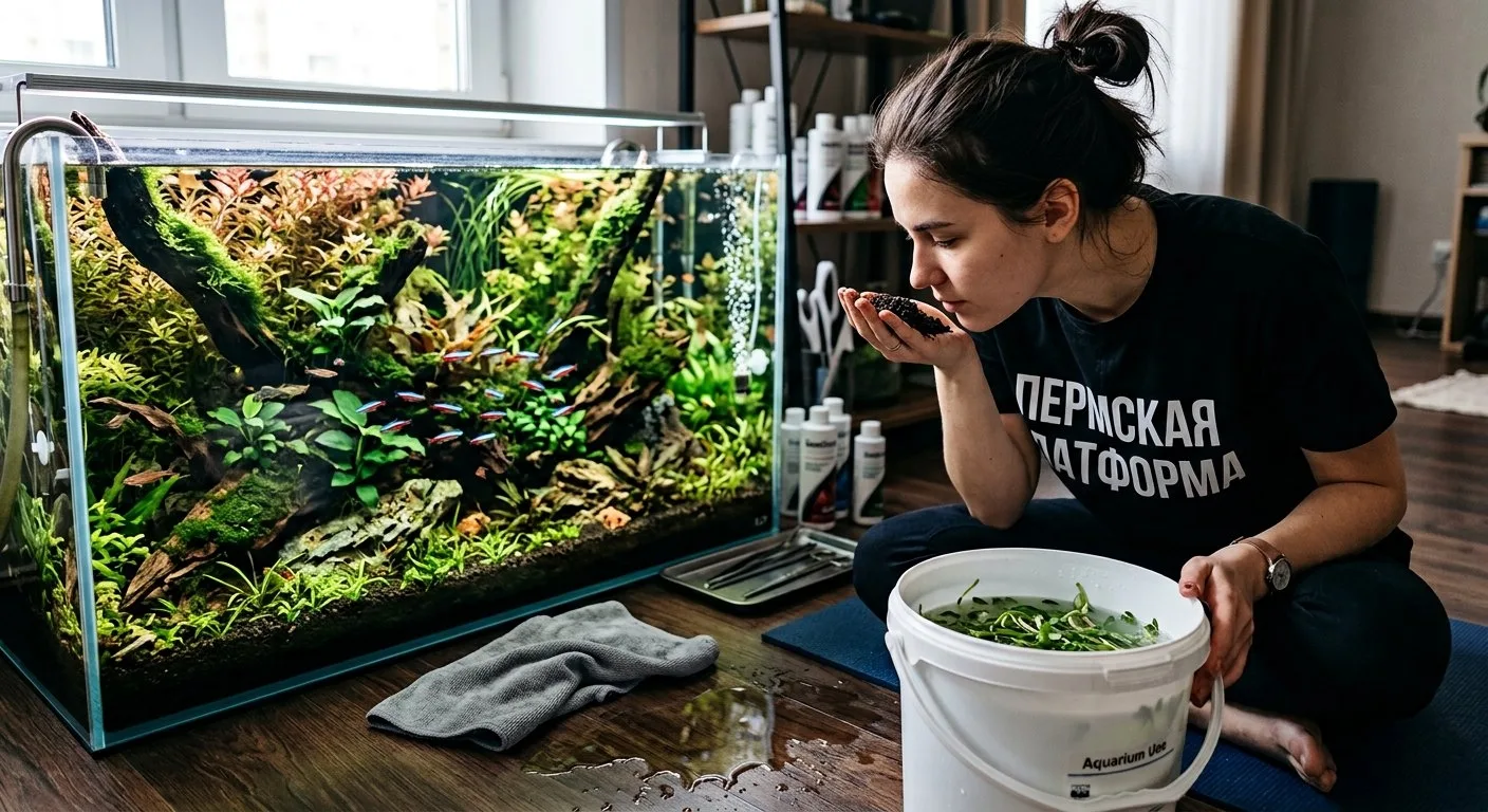 🐠 ОБСЛУЖИВАНИЕ АКВАРИУМА: