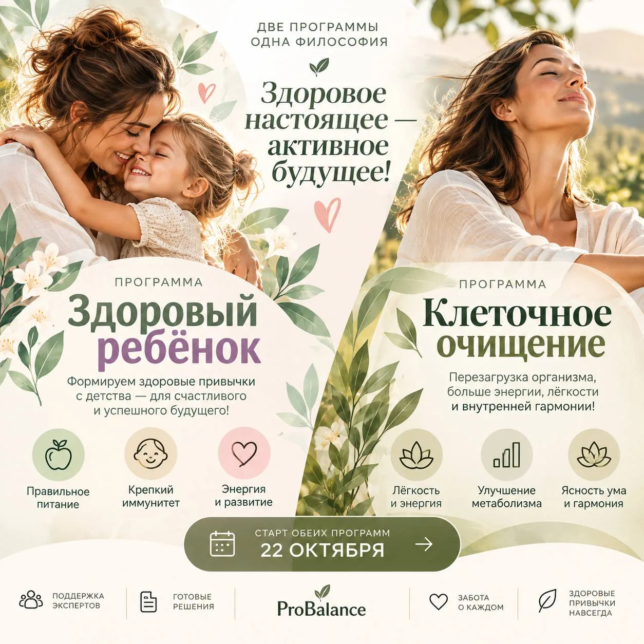 Здоровье и активное долголетие начинаются с наших ежедневных привычек. 🌿