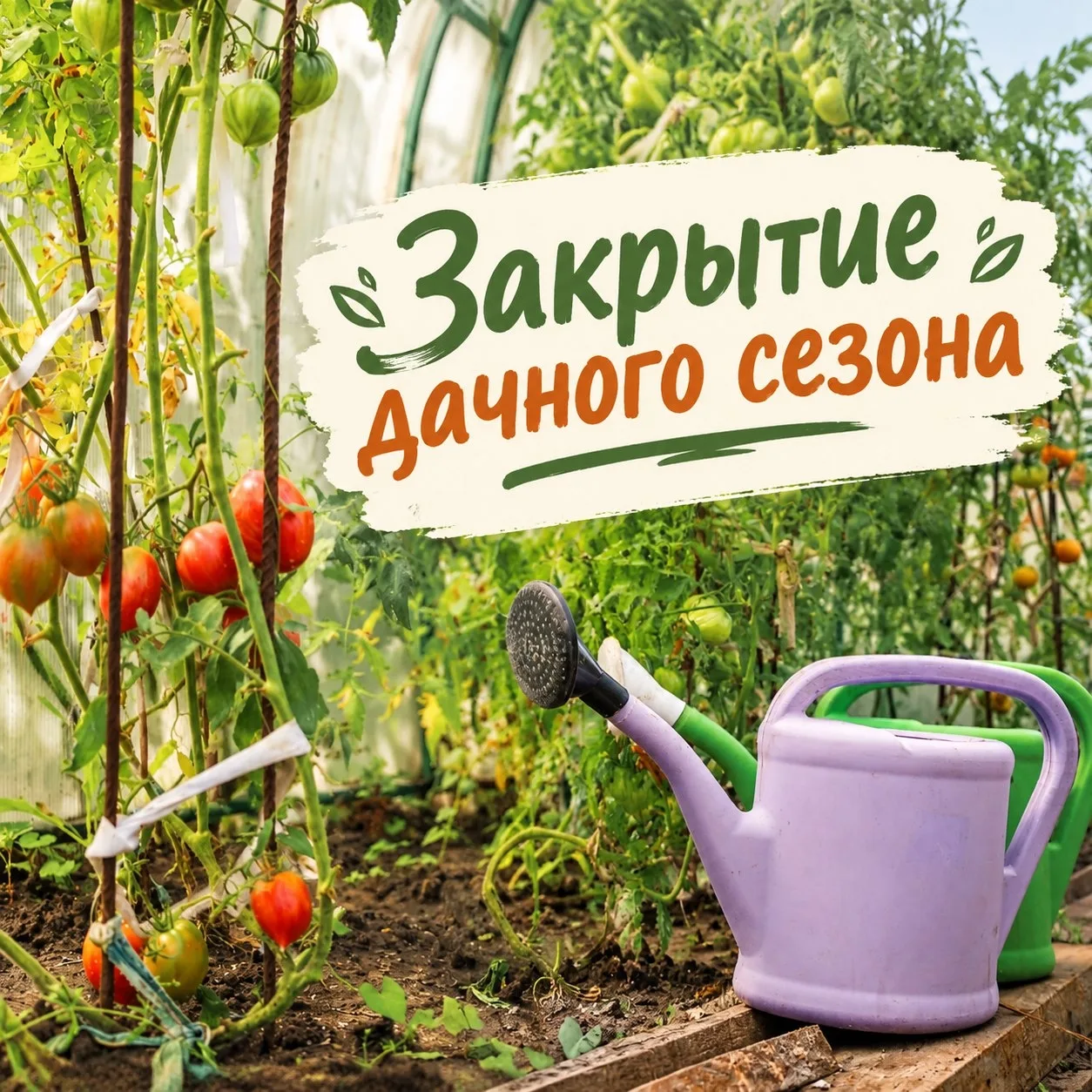 🍂 Пора прощаться: как правильно закрыть дачный сезон и не потерять урожай