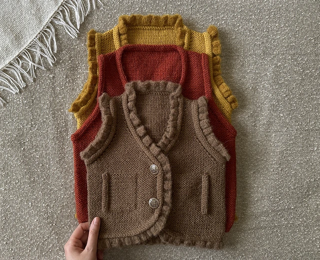 Bethany Vest Mini by Nashwa Sakr