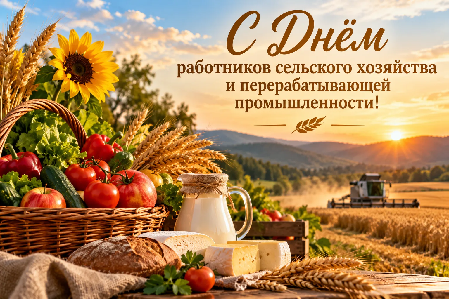 🌾 Сегодня — праздник тех, благодаря кому на наших столах есть свежие продукты