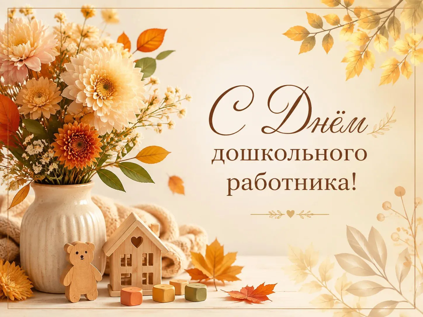 🎈 Сегодня свои поздравления принимают волшебники детских сердец — работники дошкольног...