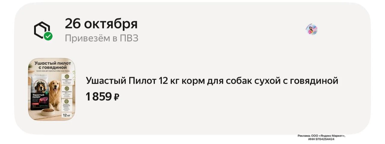 Промокод — PETS20C
