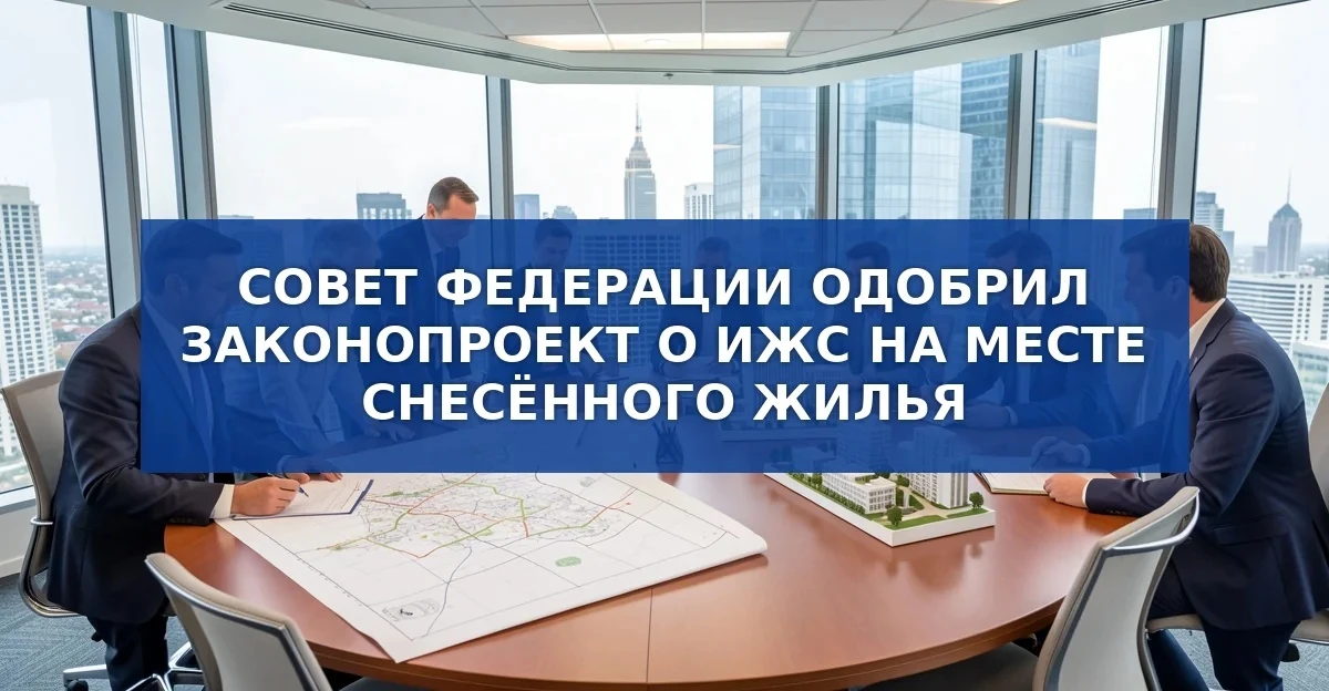 Закон о переводе земель после сноса аварийных домов в категорию ИЖС