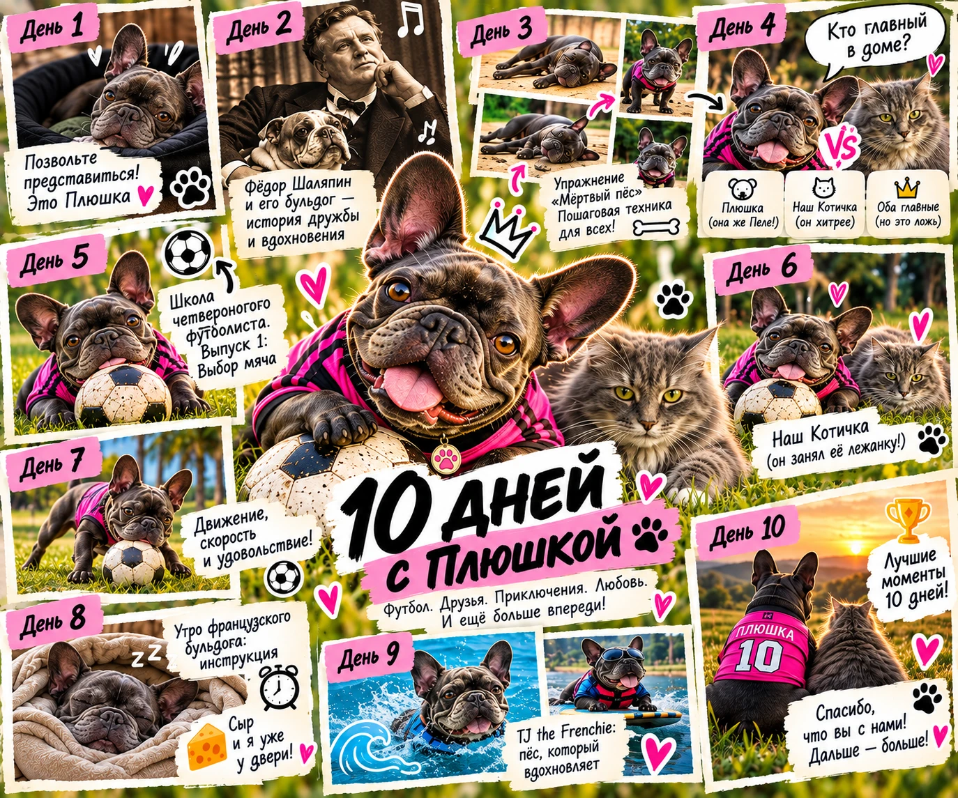 Мы запустили канал 10 дней назад.