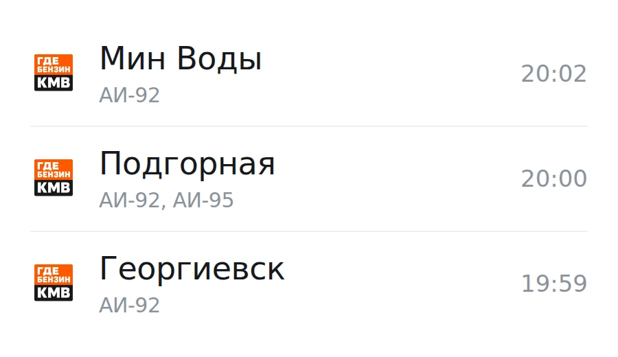 ❗Обновлённая информация по городам, станицам и сёлам:
