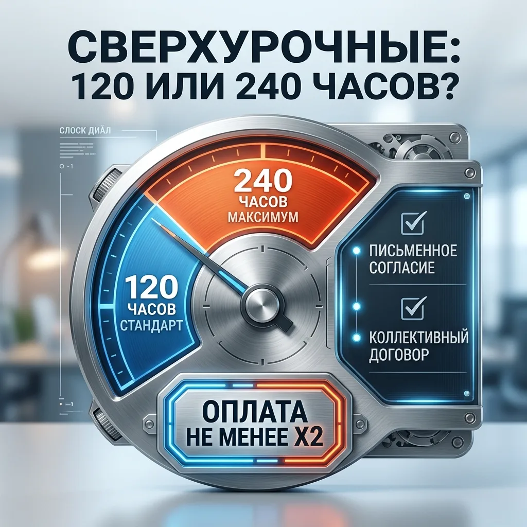 ⏰ 240 ЧАСОВ ПЕРЕРАБОТКИ В ГОД: МОГУТ ЛИ ЗАСТАВИТЬ?
