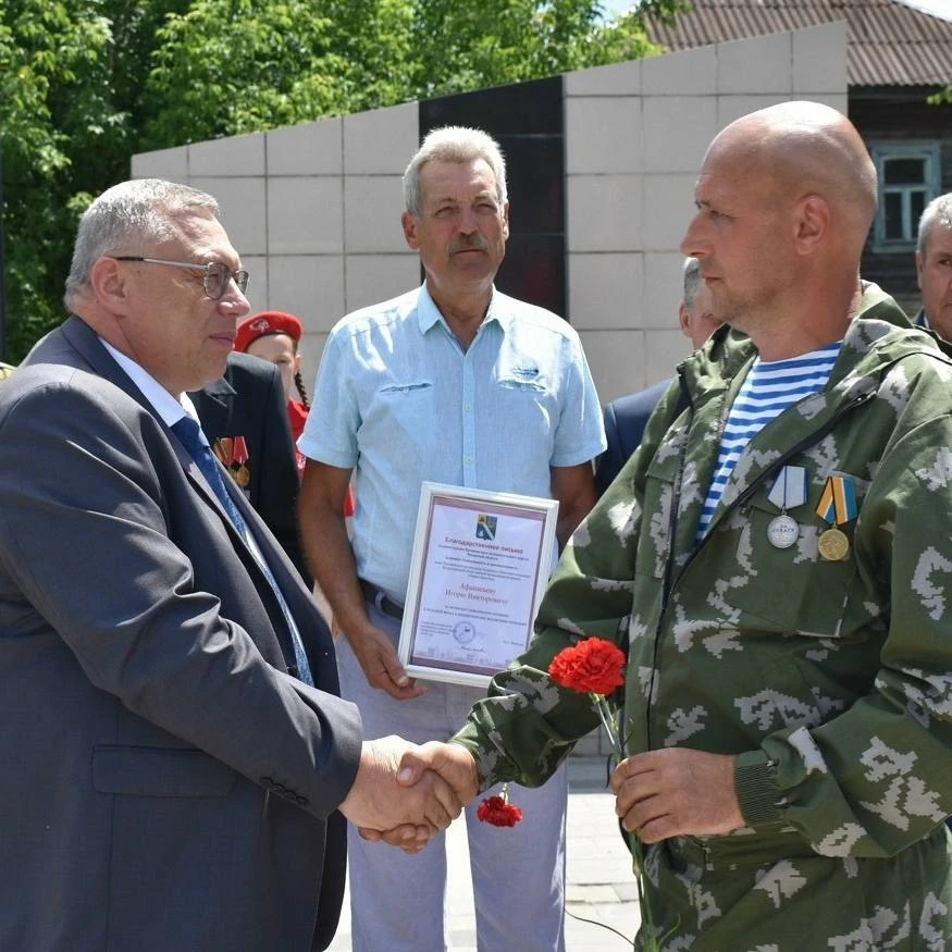 Участники Специальной военной операции в рамках Всероссийского проекта служения «Твой Г...