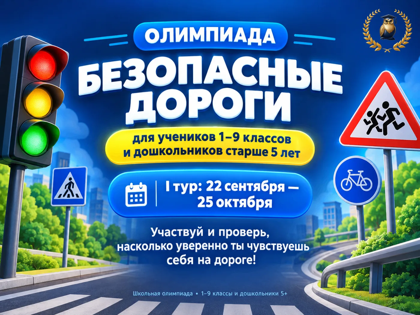 🚦 Знаете, как сделать дорогу безопаснее? Проверьте себя!