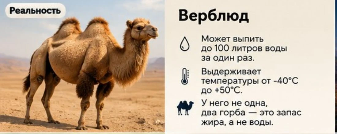 Почему верблюда так называют?
